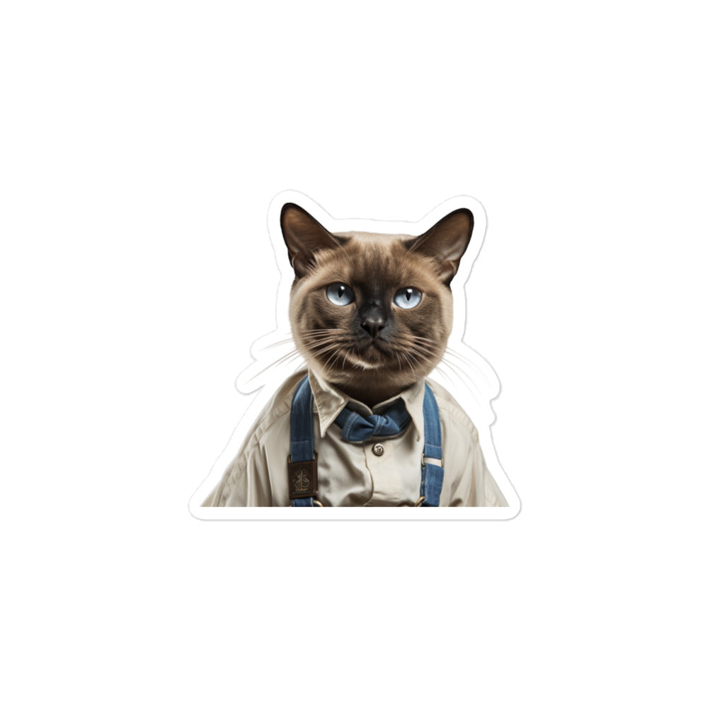 Tonkinese Transit Operator Sticker - Stickerfy.ai