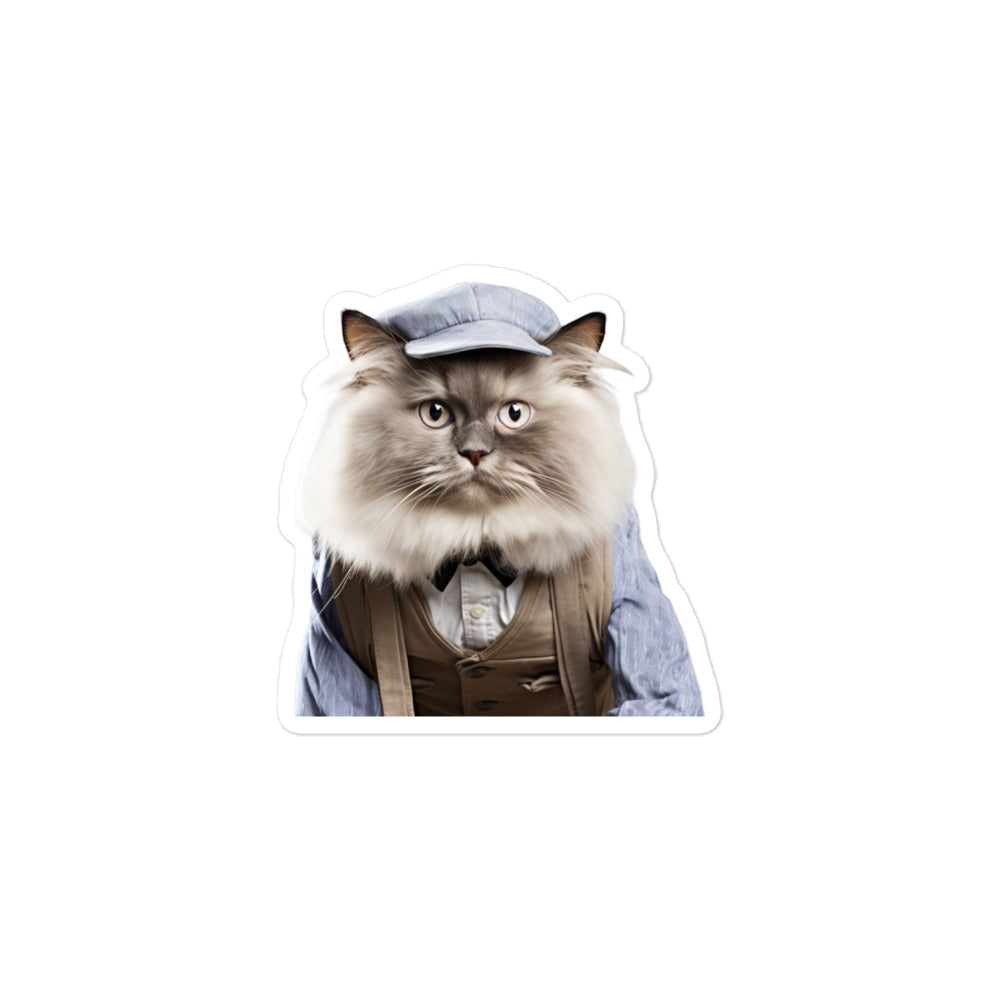 Ragdoll Transit Operator Sticker - Stickerfy.ai