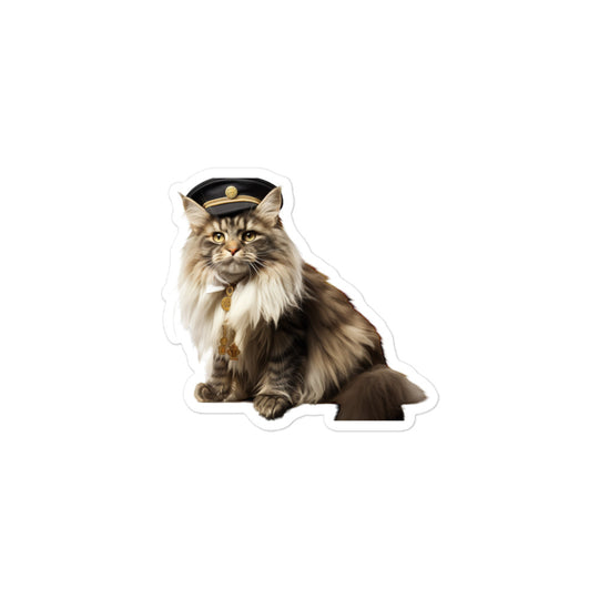 Norwegian Forest Transit Operator Sticker - Stickerfy.ai