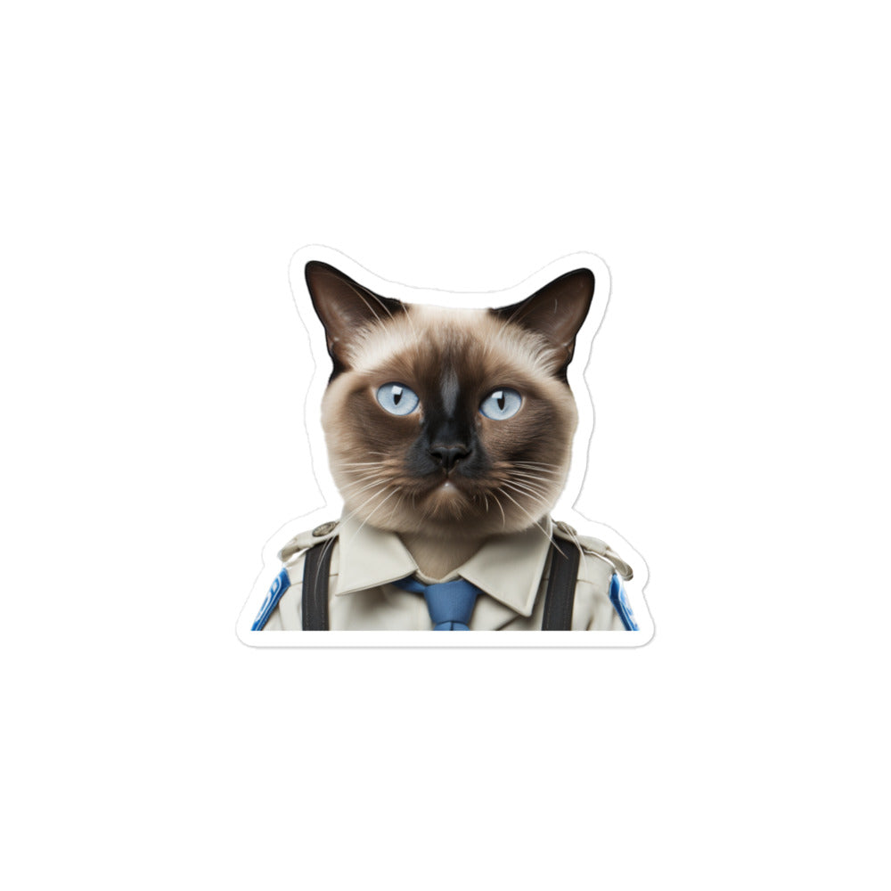 Siamese Transit Operator Sticker - Stickerfy.ai
