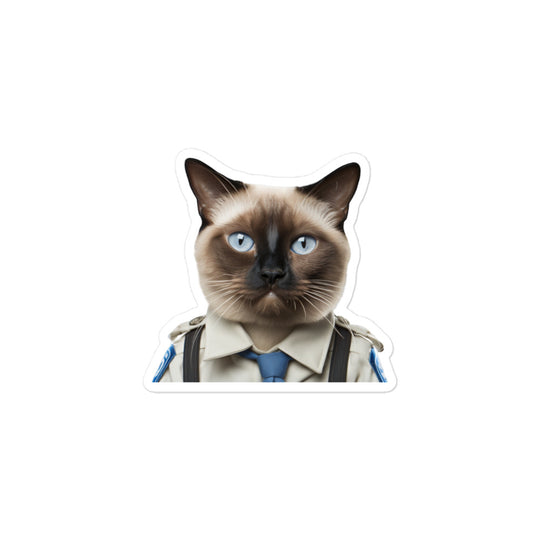 Siamese Transit Operator Sticker - Stickerfy.ai