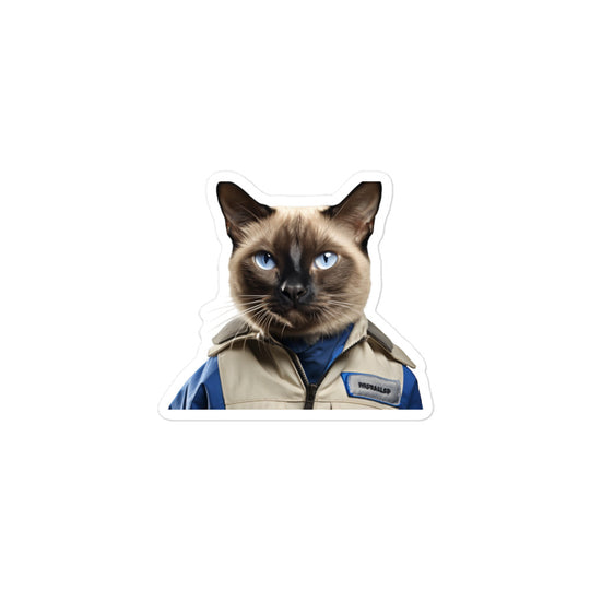 Siamese Transit Operator Sticker - Stickerfy.ai