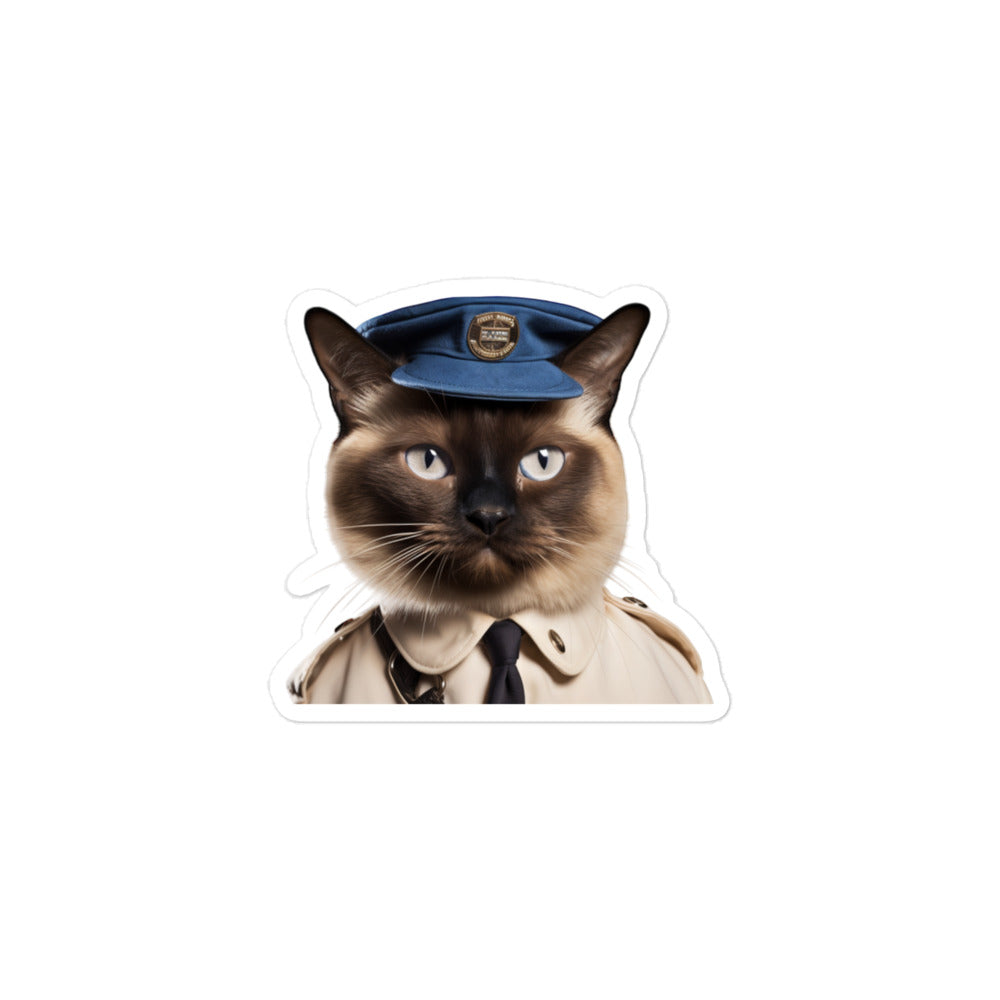Siamese Transit Operator Sticker - Stickerfy.ai