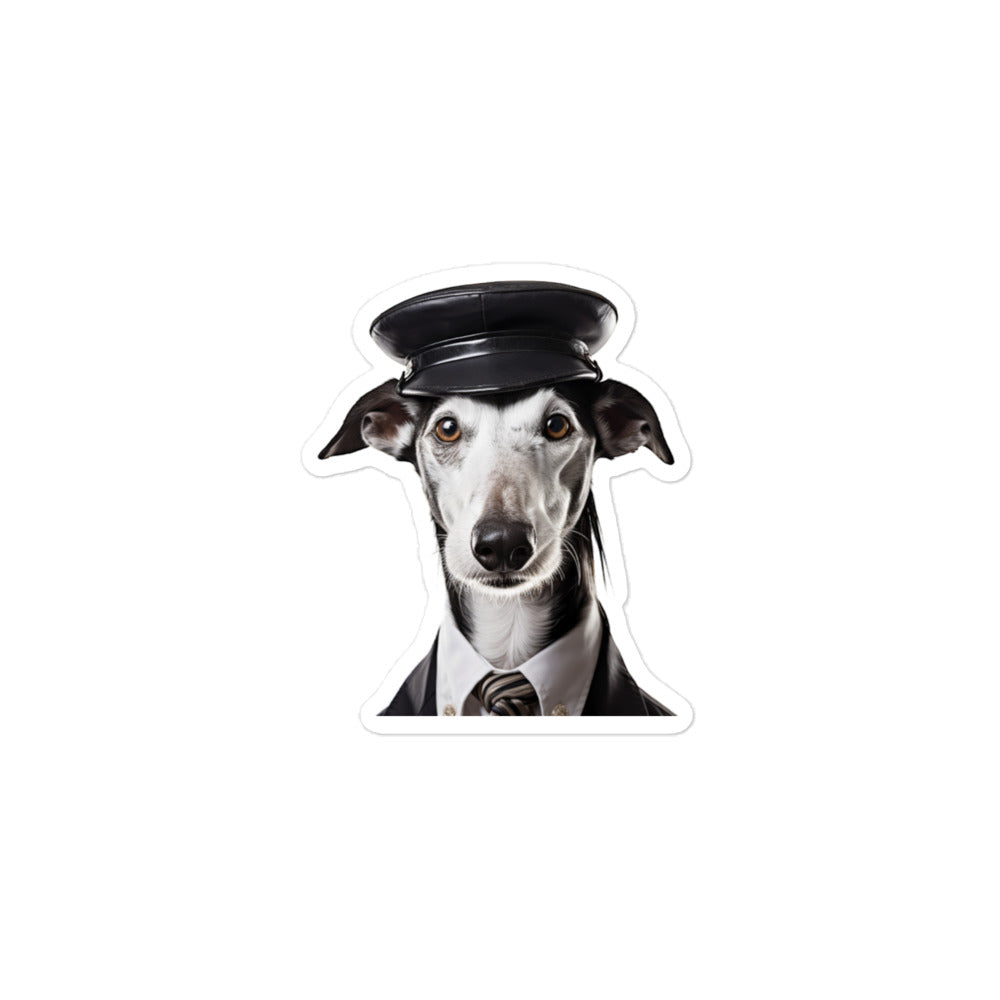 Greyhound Transit Operator Sticker - Stickerfy.ai