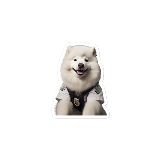 Samoyed Transit Operator Sticker - Stickerfy.ai