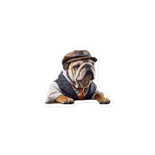 Bulldog Transit Operator Sticker - Stickerfy.ai