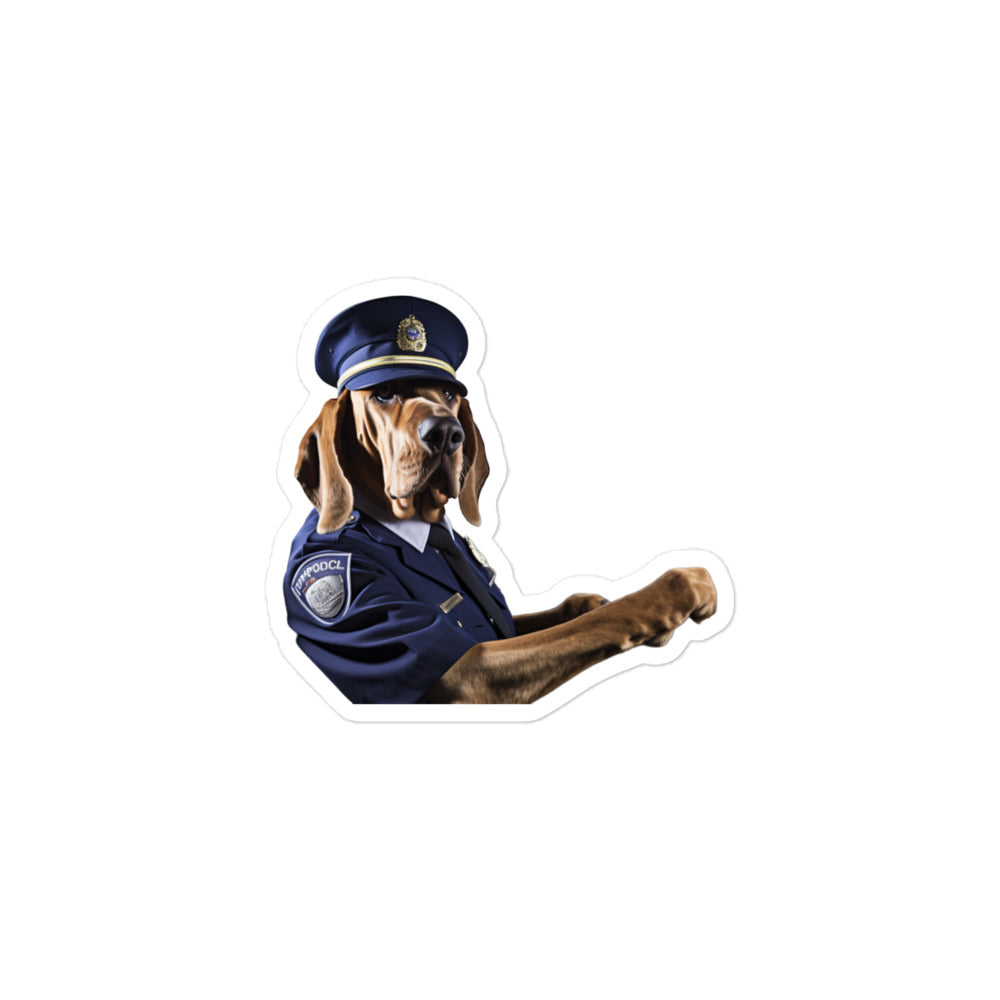 Bloodhound Transit Operator Sticker - Stickerfy.ai