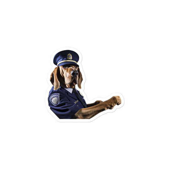 Bloodhound Transit Operator Sticker - Stickerfy.ai