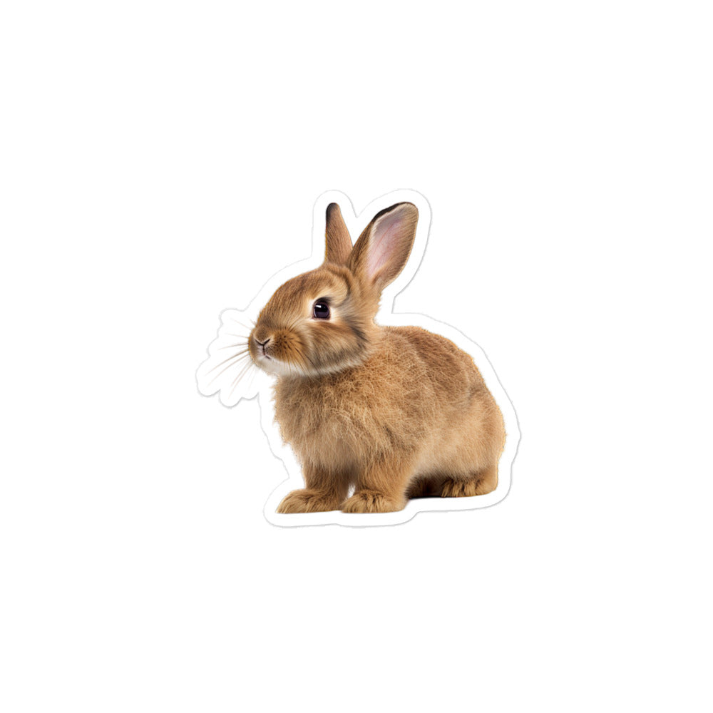 American Bunny Sticker - Stickerfy.ai