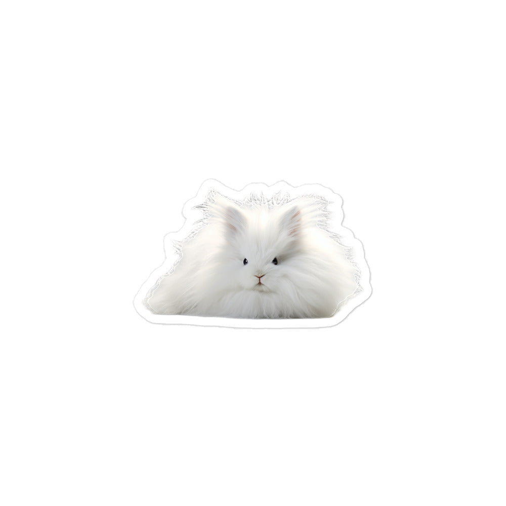 Angora Bunny Sticker - Stickerfy.ai