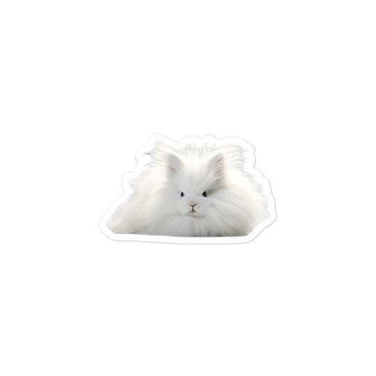 Angora Bunny Sticker - Stickerfy.ai