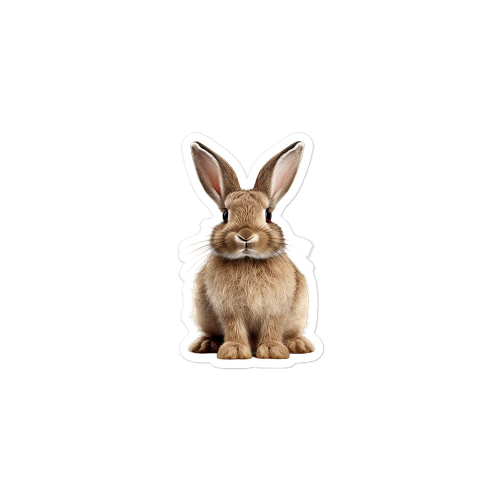 English Spot Bunny Sticker - Stickerfy.ai