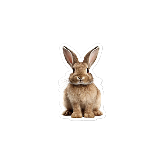 English Spot Bunny Sticker - Stickerfy.ai