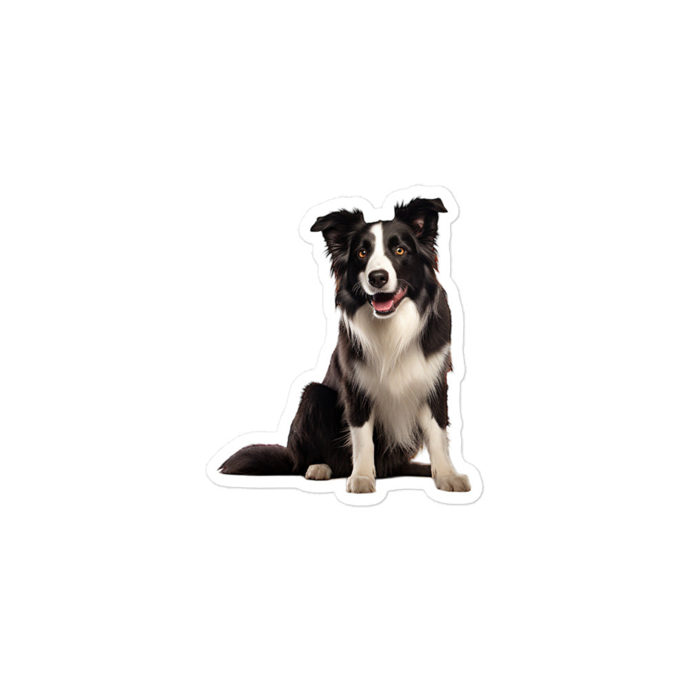 Border Collie Sticker - Stickerfy.ai