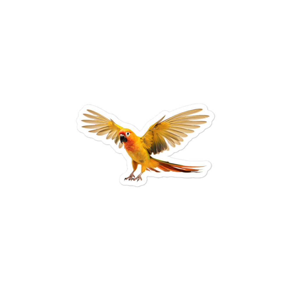 Sun Conure Sticker - Stickerfy.ai
