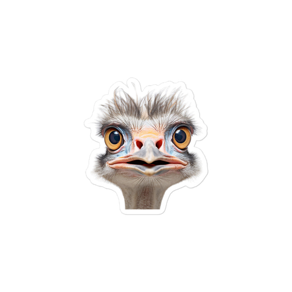Ostrich Sticker - Stickerfy.ai