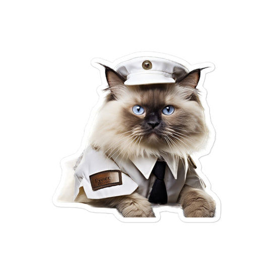 Birman Transit Operator Sticker - Stickerfy.ai