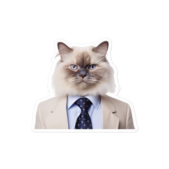 Birman Sales Consultant Sticker - Stickerfy.ai