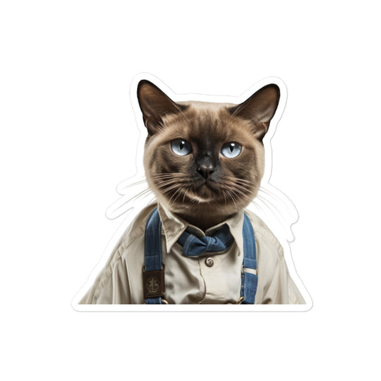 Tonkinese Transit Operator Sticker - Stickerfy.ai