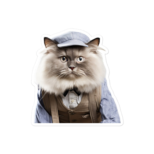 Ragdoll Transit Operator Sticker - Stickerfy.ai