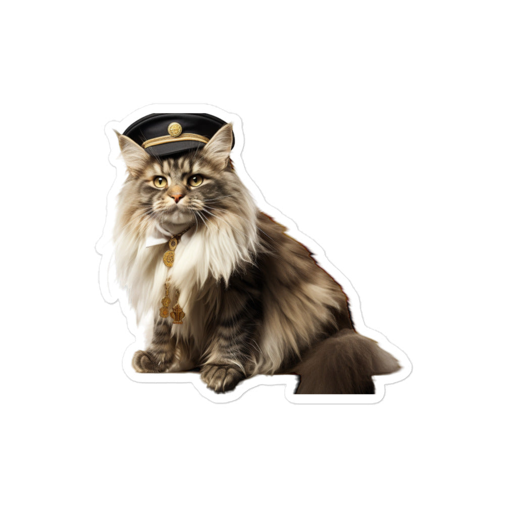 Norwegian Forest Transit Operator Sticker - Stickerfy.ai