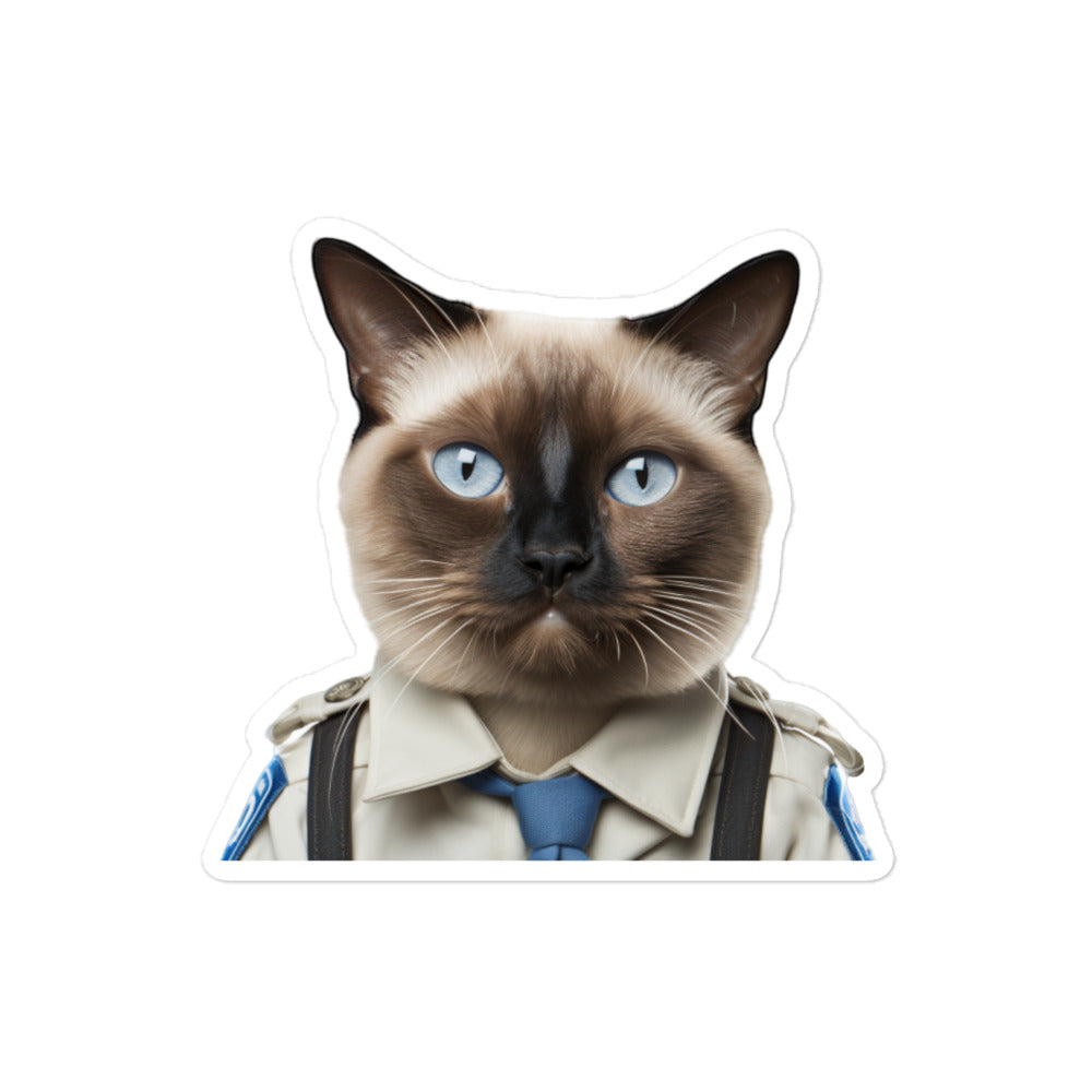 Siamese Transit Operator Sticker - Stickerfy.ai