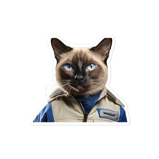 Siamese Transit Operator Sticker - Stickerfy.ai