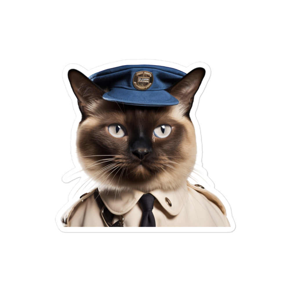 Siamese Transit Operator Sticker - Stickerfy.ai