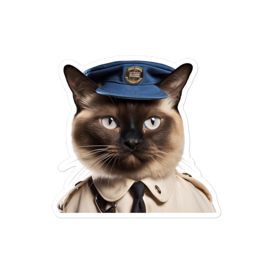 Siamese Transit Operator Sticker - Stickerfy.ai