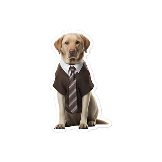 Labrador Retriever Sales Consultant Sticker - Stickerfy.ai