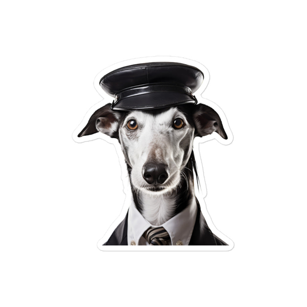 Greyhound Transit Operator Sticker - Stickerfy.ai