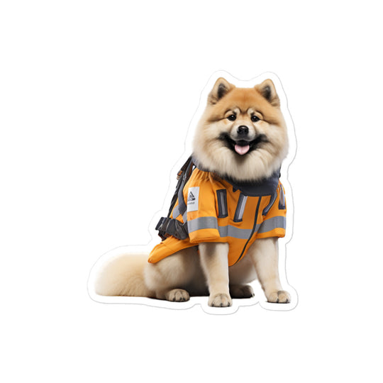 Akita Transit Operator Sticker - Stickerfy.ai