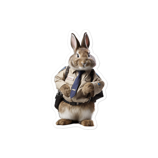 Himalayan Transit Operator Bunny Sticker - Stickerfy.ai