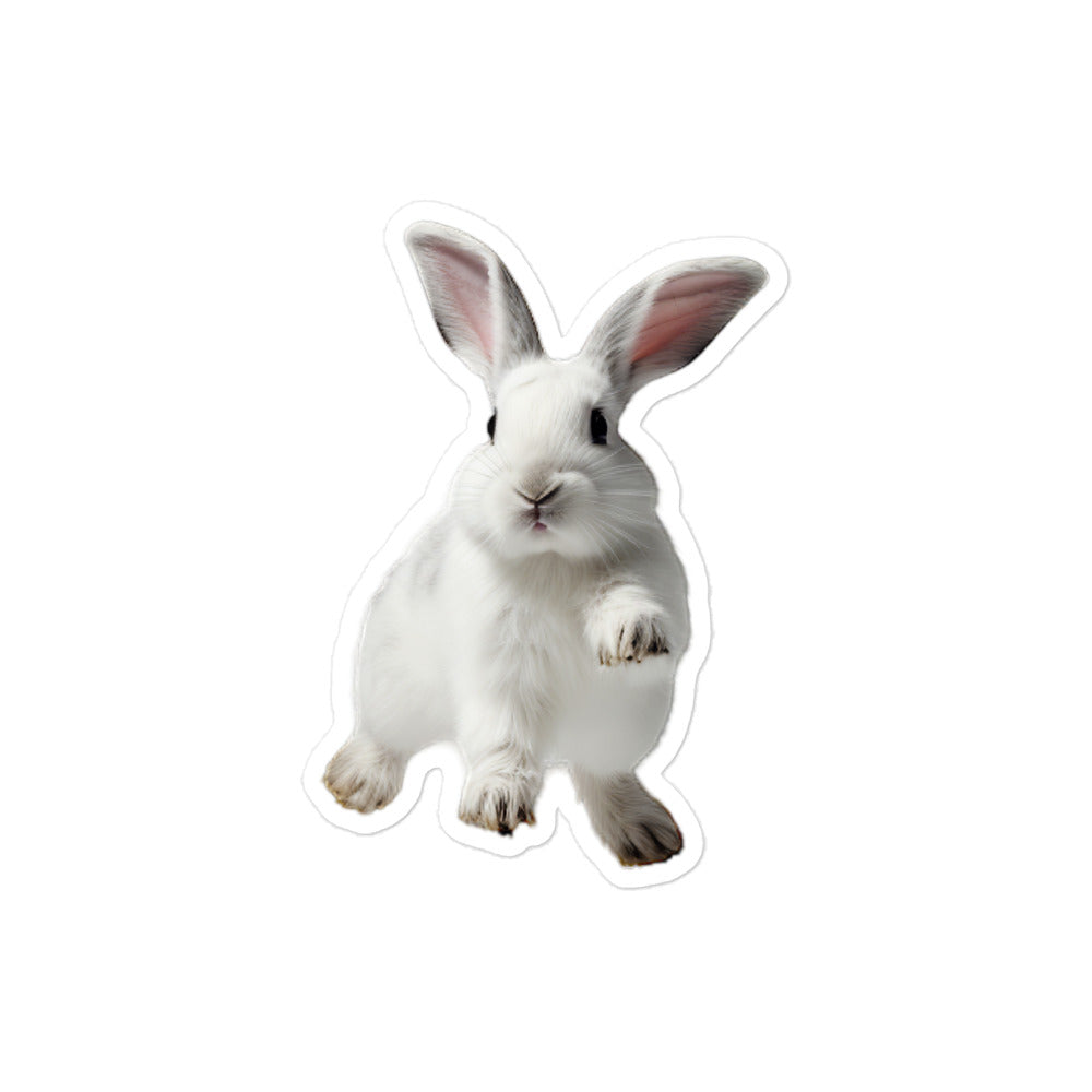 English Spot Bunny Sticker - Stickerfy.ai