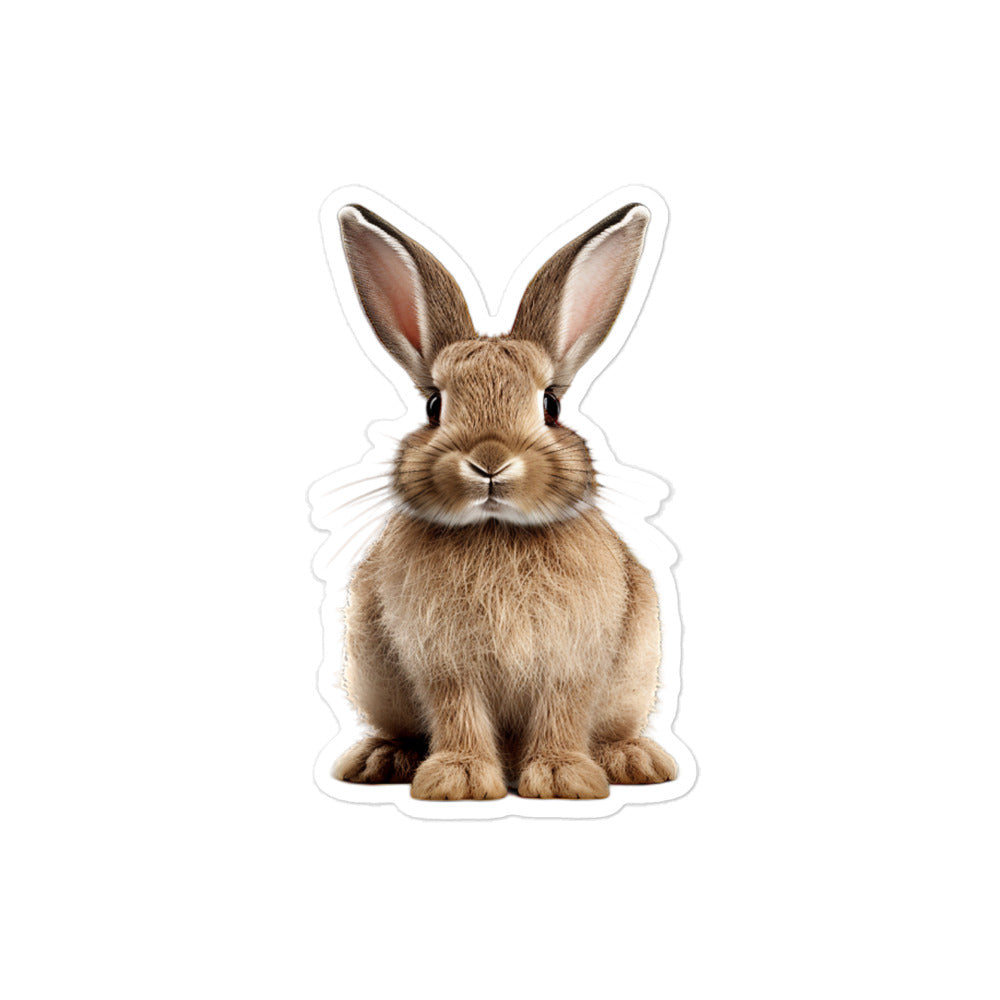 English Spot Bunny Sticker - Stickerfy.ai