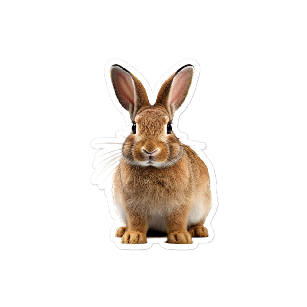 English Spot Bunny Sticker - Stickerfy.ai