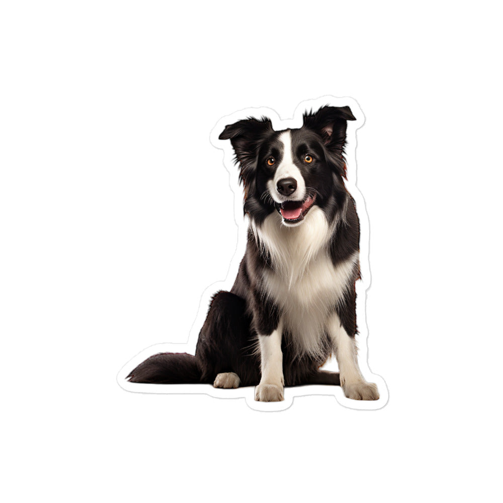 Border Collie Sticker - Stickerfy.ai