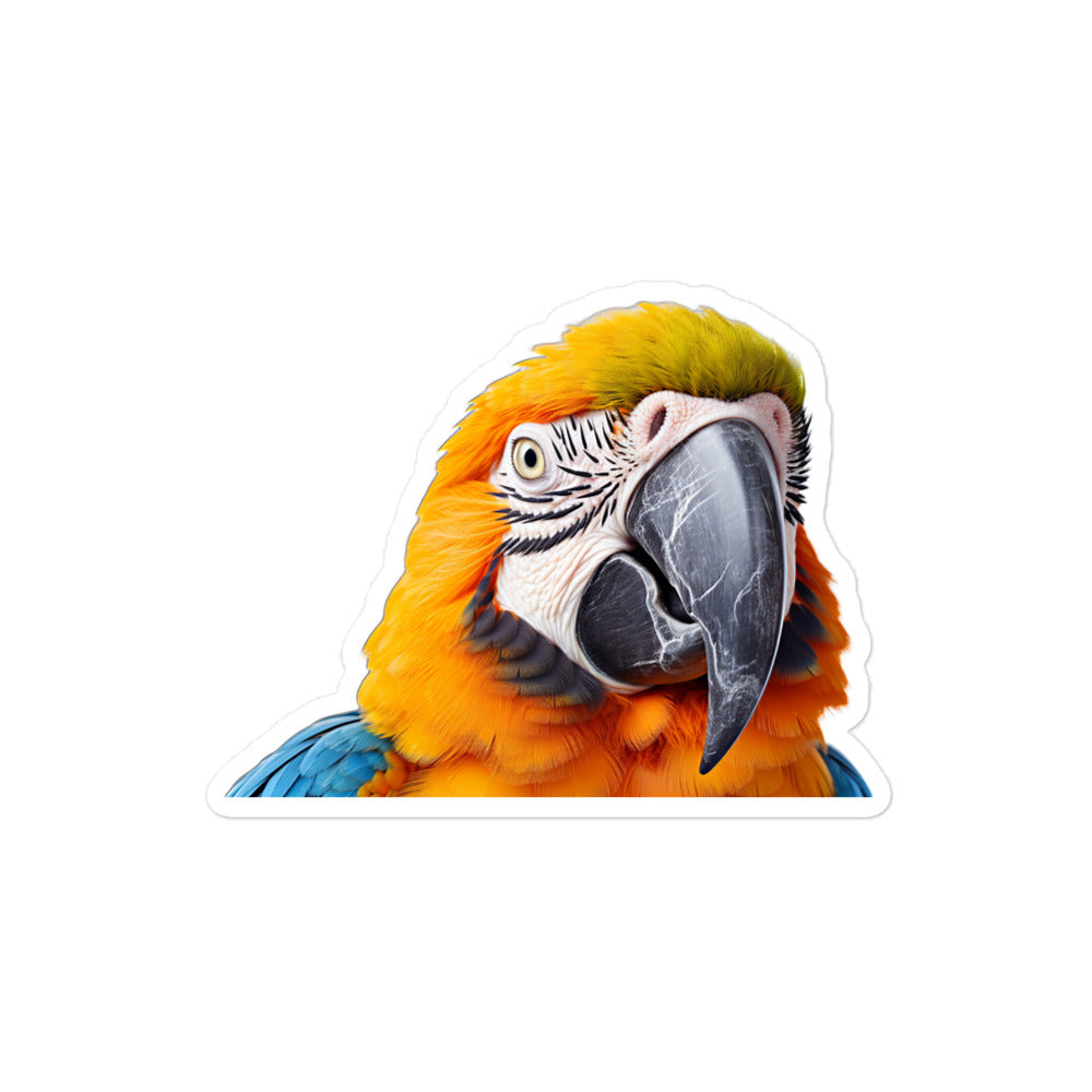 Macaw Sticker - Stickerfy.ai