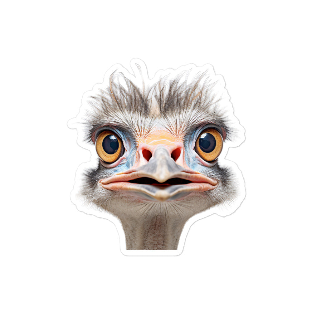 Ostrich Sticker - Stickerfy.ai