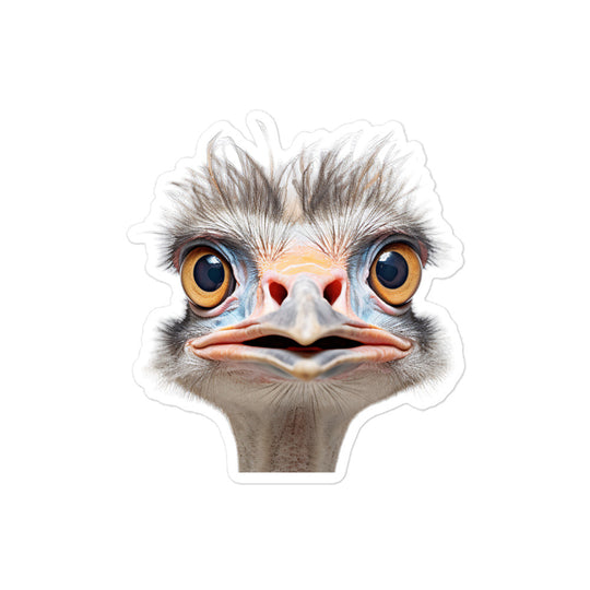 Ostrich Sticker - Stickerfy.ai