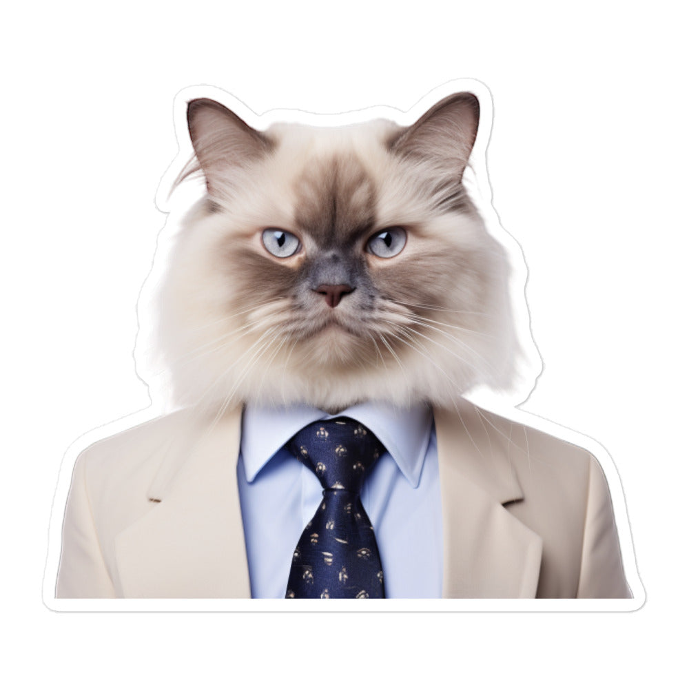Birman Sales Consultant Sticker - Stickerfy.ai