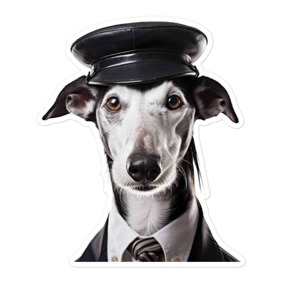 Greyhound Transit Operator Sticker - Stickerfy.ai