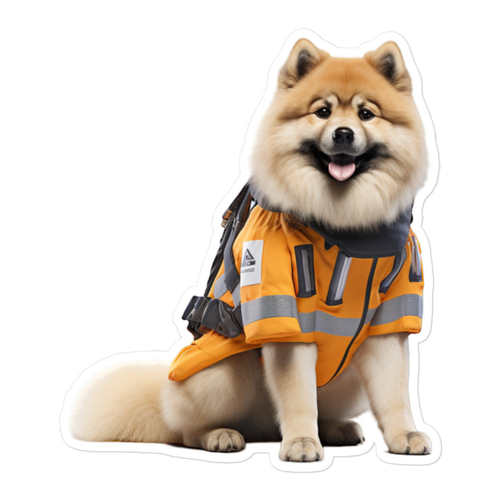 Akita Transit Operator Sticker - Stickerfy.ai