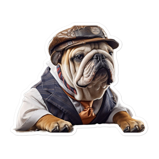Bulldog Transit Operator Sticker - Stickerfy.ai