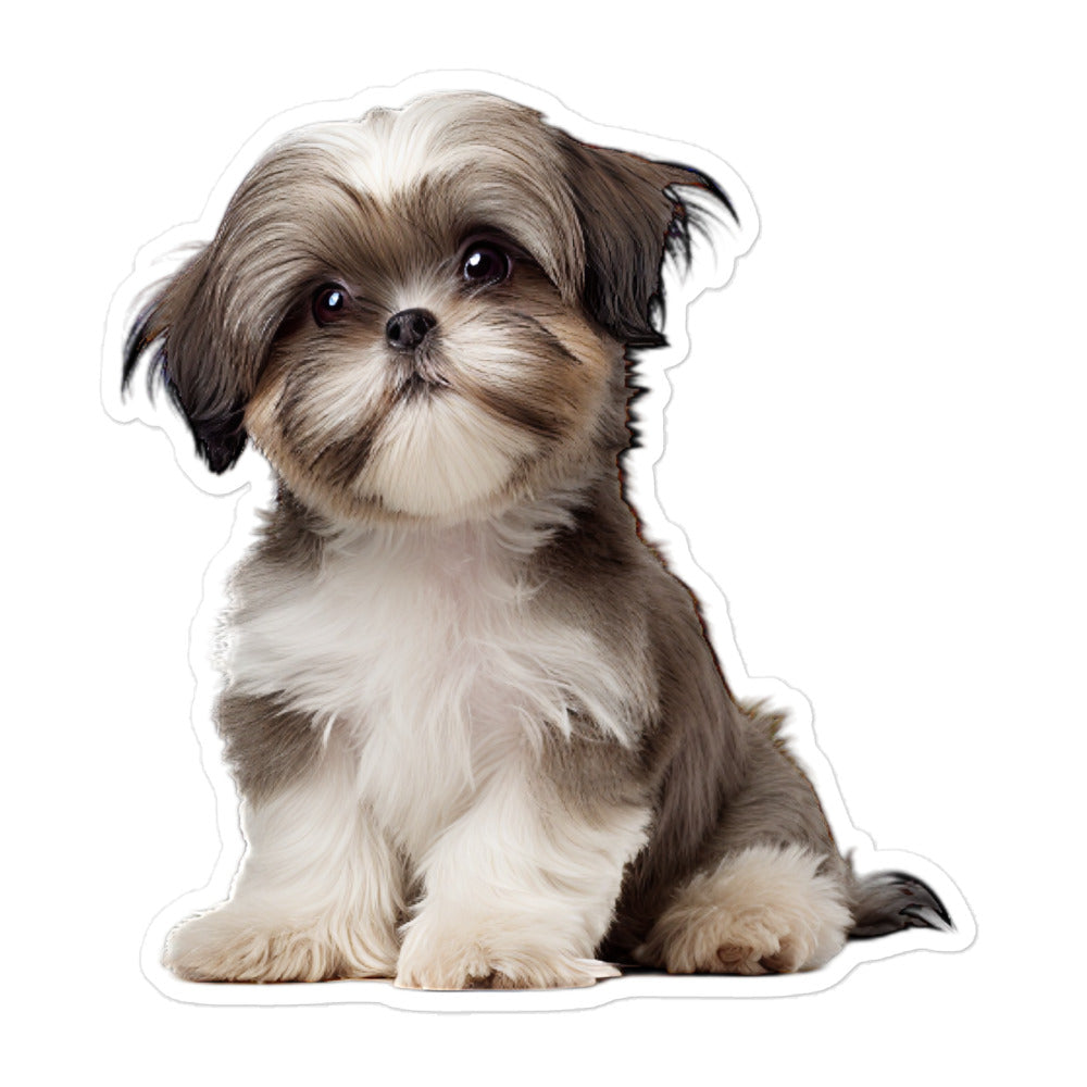 Shih Tzu Sticker - Stickerfy.ai