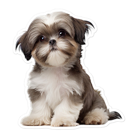 Shih Tzu Sticker - Stickerfy.ai