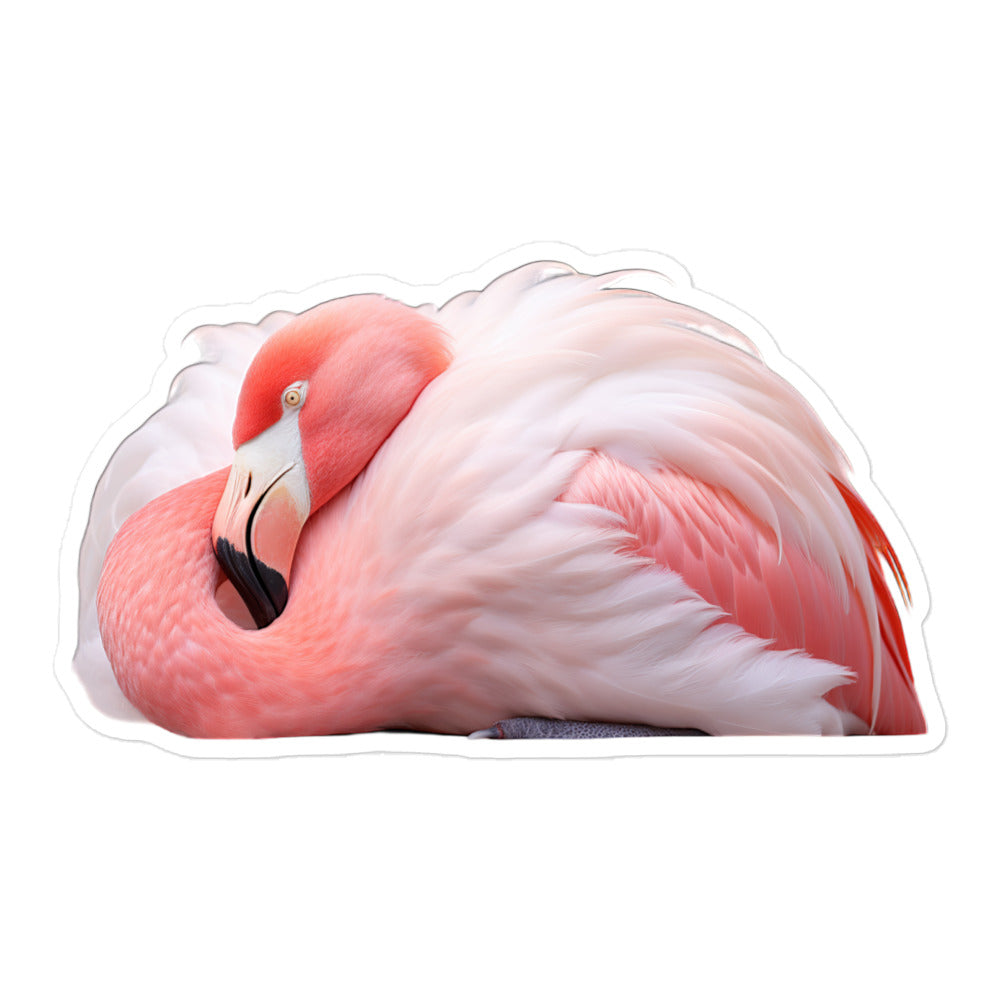 Flamingo Sticker - Stickerfy.ai