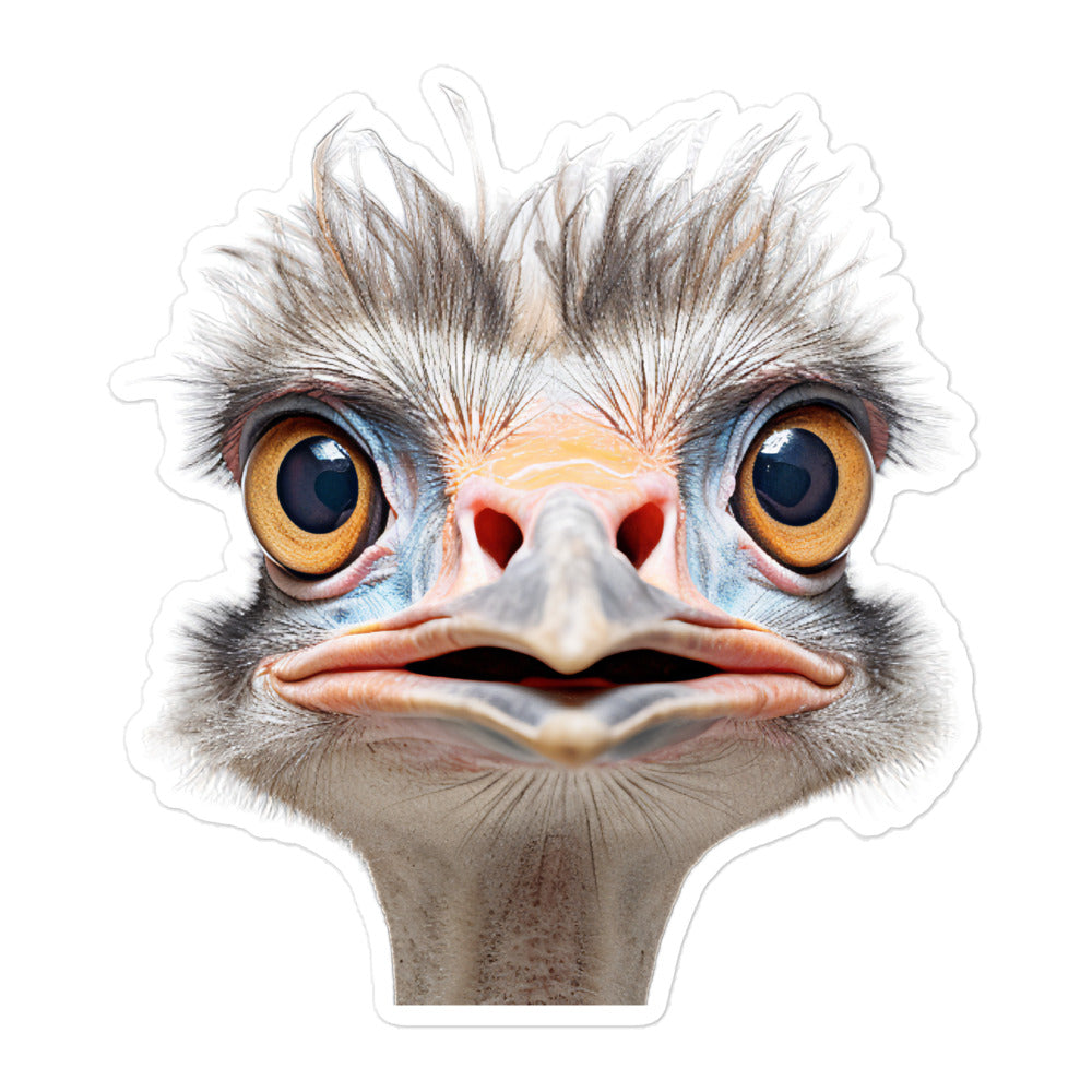 Ostrich Sticker - Stickerfy.ai