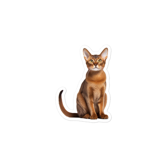 Abyssinian Sticker - Stickerfy.ai