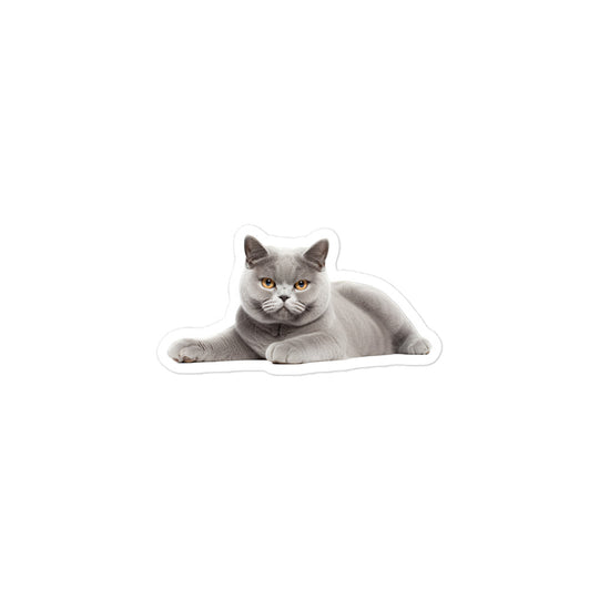 British Shorthair Sticker - Stickerfy.ai